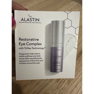 Alastin Restorative Eye Complex Treatment New TESTER 0.13 Fl Oz TriHex Sample
